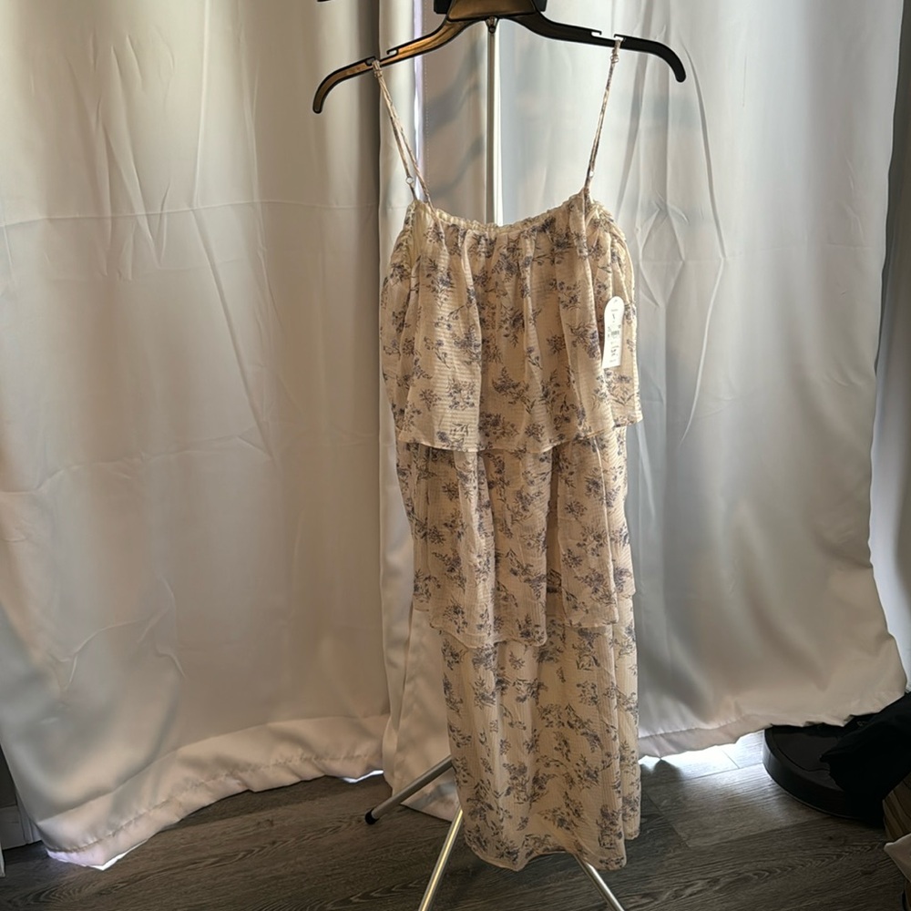 Arula tiered floral dress